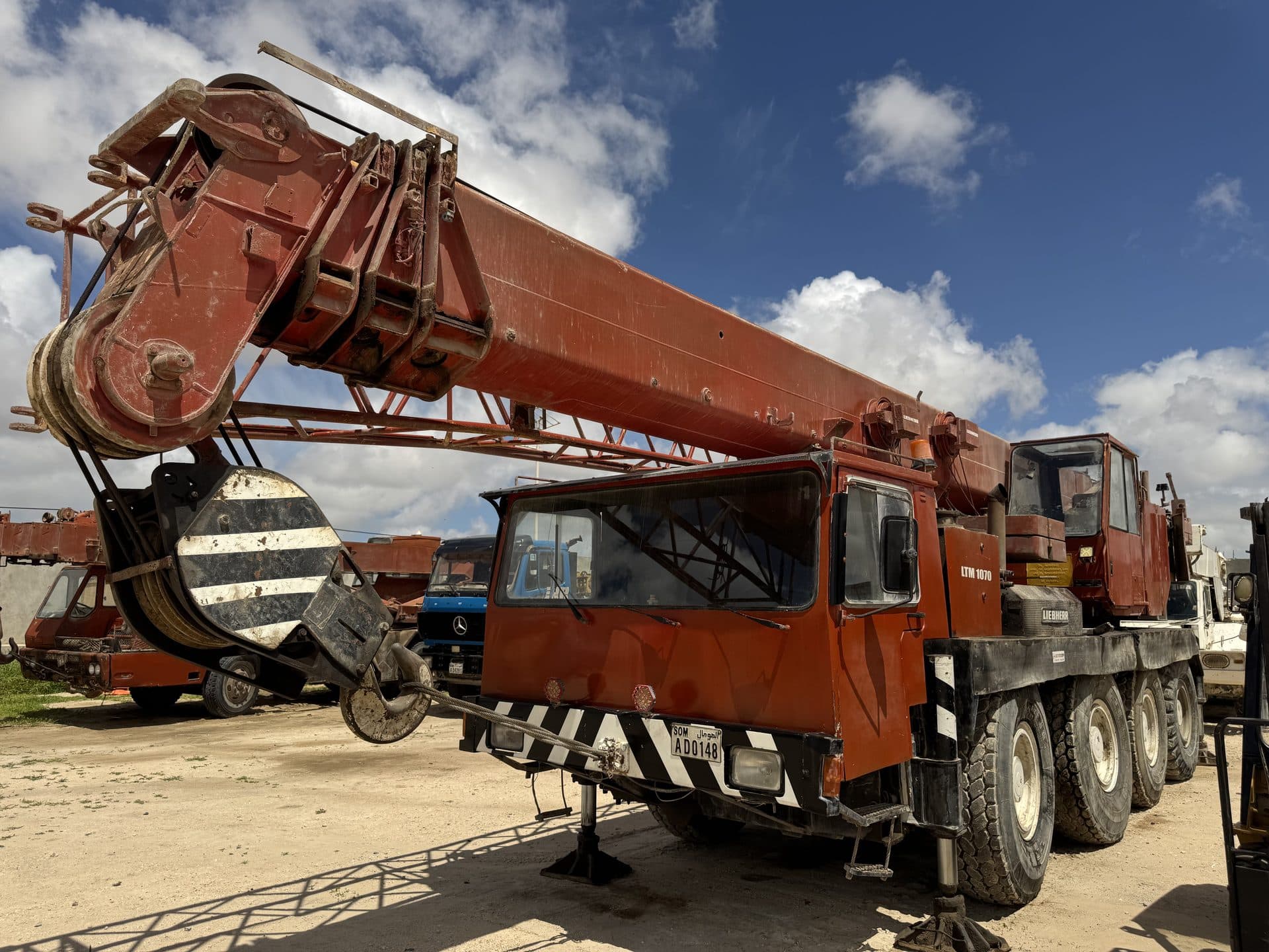 Liebherr LTM 1070 all-terrain crane